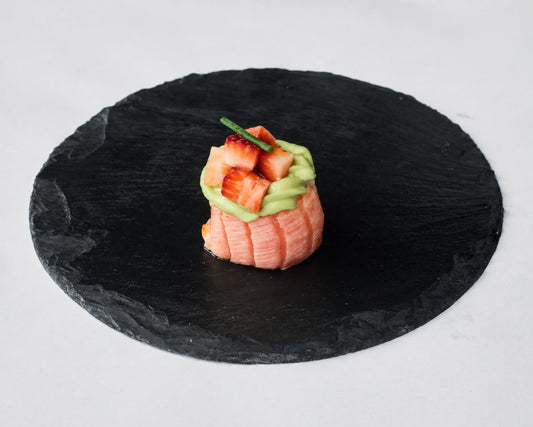 Strawberry Matcha Salmon Gunkan (A)